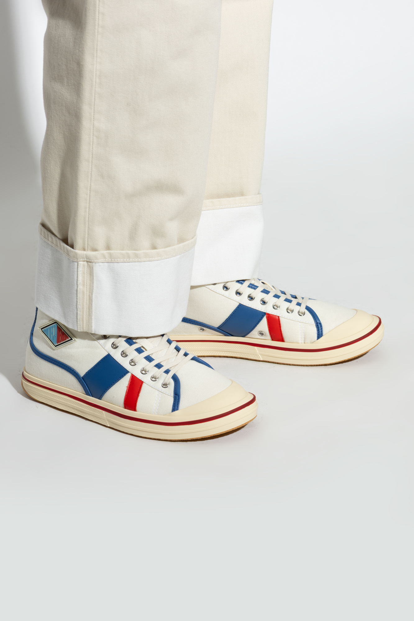 スニーカー Bottega Veneta Eliot Sneakers Bottega Veneta® Men's Eliot Sneaker in White/surf. Shop